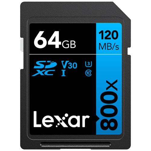 LEXAR SDXC 64GB UHS-I 800x Pro