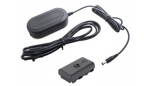 Dummy baterie Sony NP-F970/770/570 s AC adaptérem